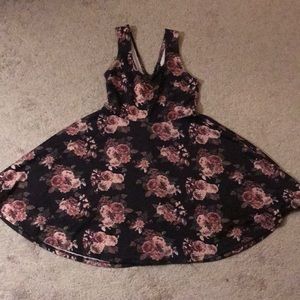 A flower dress